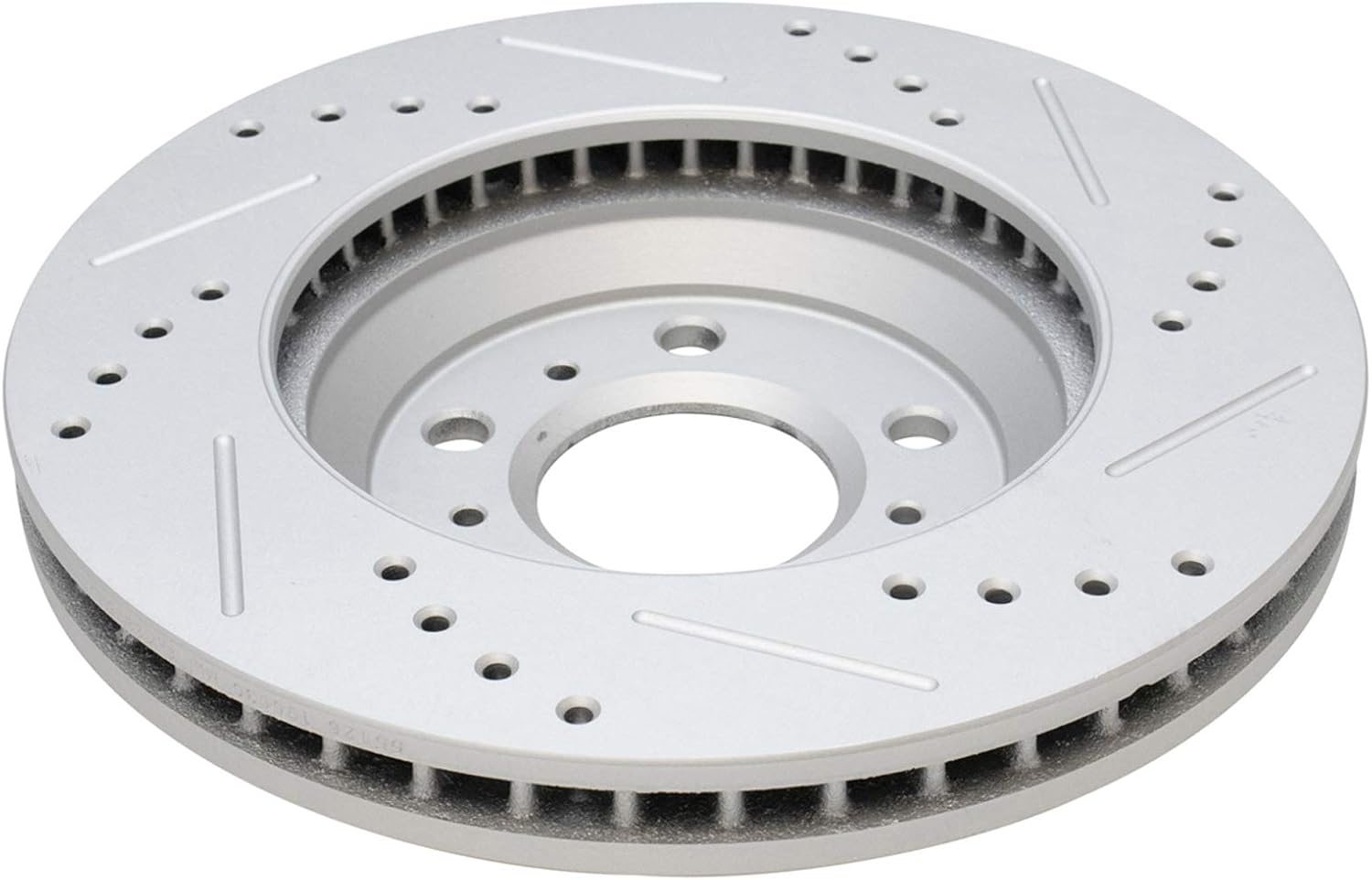 TRQ Performance Front and Rear Brake Rotor Set G Coated Drilled and Slotted Compatible with 2006-2010 Chevrolet Impala 2006-2007 Monte Carlo