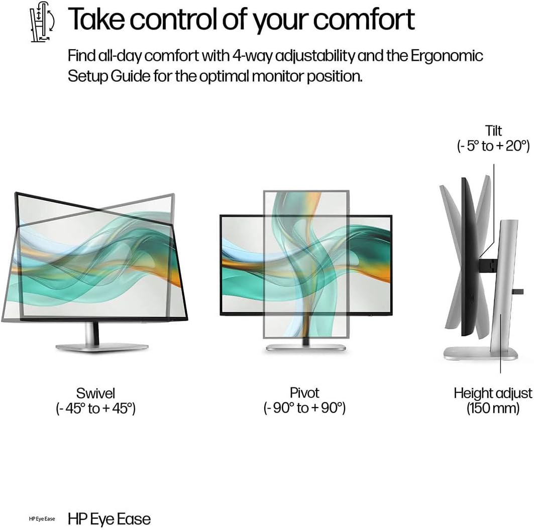 HP 527pu 27' Class WQHD LED Monitor - 16:9 - Jet Black - 27' Viewable - in-Plane Switching (IPS) Technology - Edge WLED Backlight - 2560 x 1440-16.7 Million Colors - 350 Nit - 5 ms - 100 Hz Refresh