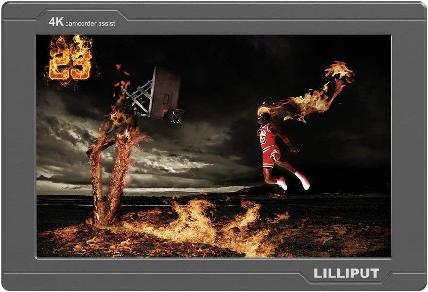 USA Official Seller VIVITEQ LILLIPUT FS7 7 inch Metal Full HD 1920x1200 4K HDMI 3G-SDI in Out On Camera Field Display Monitor
