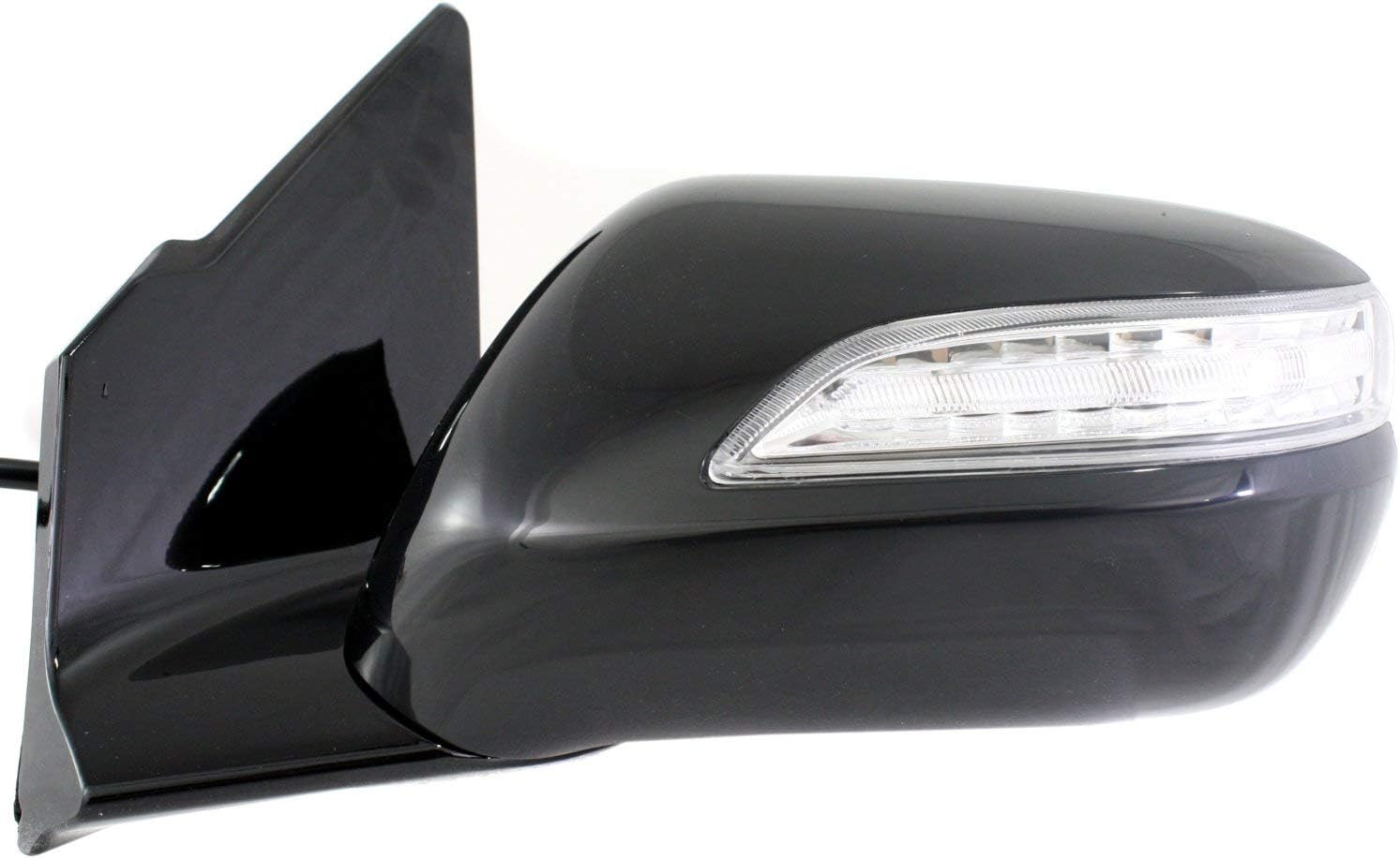 Kool Vue Driver Side Power Heated Mirror for Acura MDX 2010-2013 With Signal Light & Memory Paintable