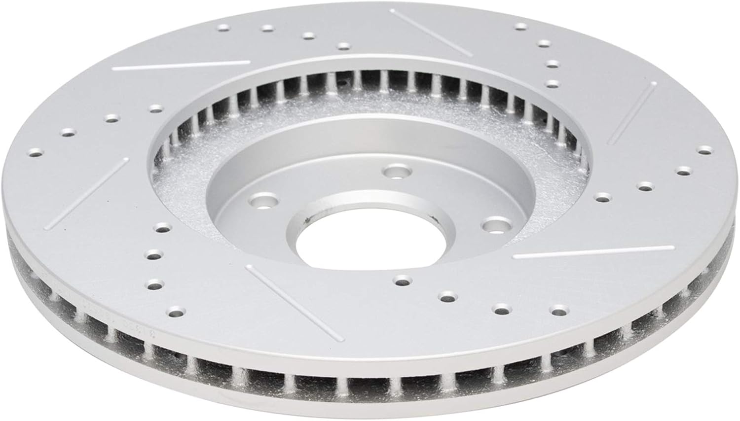 TRQ Performance Front Rear Brake Rotor Set Drilled Slotted Vented G Coated Compatible with 08-12 Infiniti EX35 2013 EX37 11-12 G25 05-08 G35 06-10 M45 06-08 Nissan 350Z 09-20 370Z
