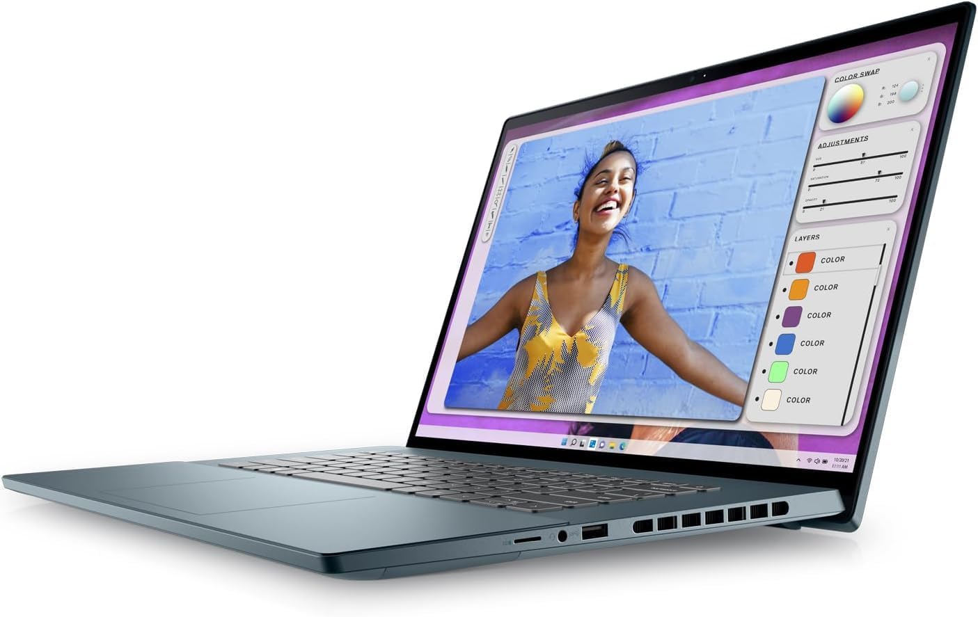 Dell Inspiron 16 Gaming Laptop in Green 14-Core i7 up to 4.7Ghz 16in WUXGA 16GB 512GB SSD NVIDIA RTX 3050 4GB W11 Pro (7620 – Renewed)