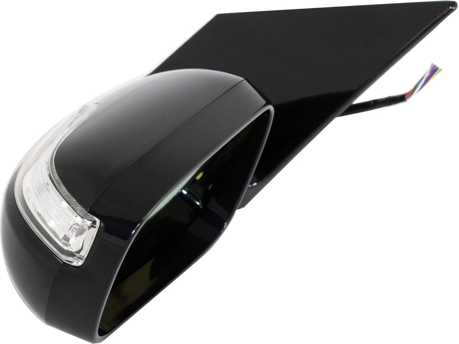 Kool Vue Driver Side Power Heated Mirror for Acura MDX 2007-2009 With Signal Light & Memory Paintable For Models Without Power Liftgate