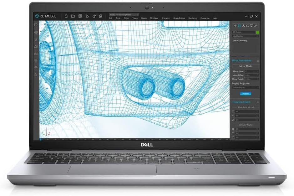 Dell Precision 3561 15.6' Mobile Workstation Intel Core i7-11850H (8-Core) 512GB SSD NVIDIA Quadro T600 32GB RAM FHD (1920x1080) Win 11 Pro (Renewed)