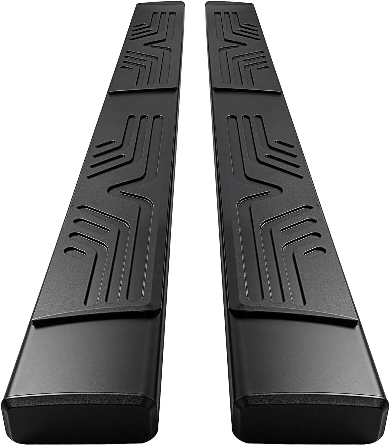 PZ 6.5' Running Boards Anti-Slip Side Steps Compatible with Chevy Silverado 1500/GMC Sierra 1500 2019-2026 Crew Cab, 2020-2026 2500HD 3500HD,500LBS No Drill Truck Running Boards Direct Fit Nerf Bar