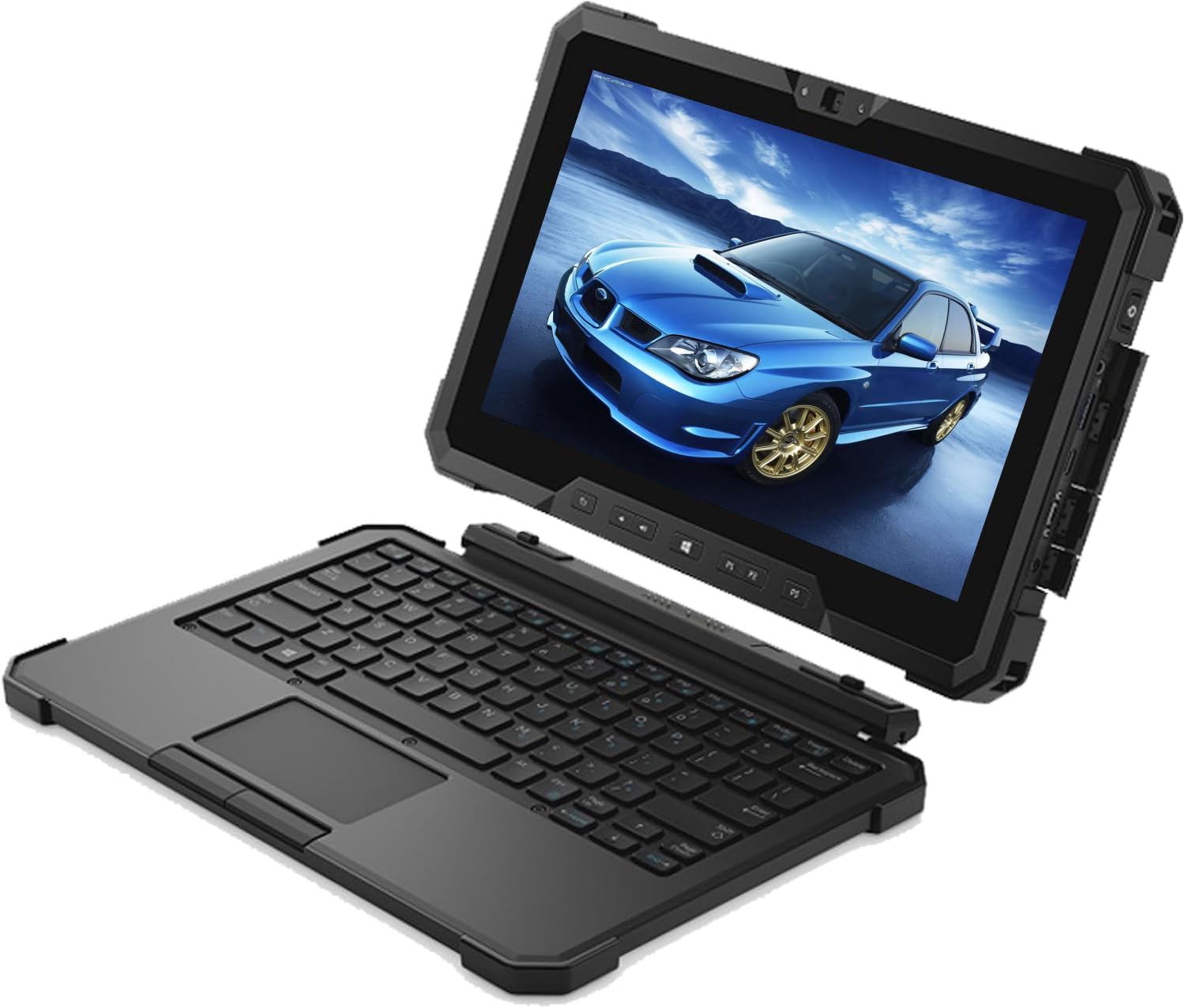 Dell Lattitude 7212 Rugged Extreme Tablet, Intel Core i7 8th Gen, 1920x1080 Touchscreen, Detachable Keyboard, 512GB SSD 16GB RAM, Windows 11 Pro (Renewed)