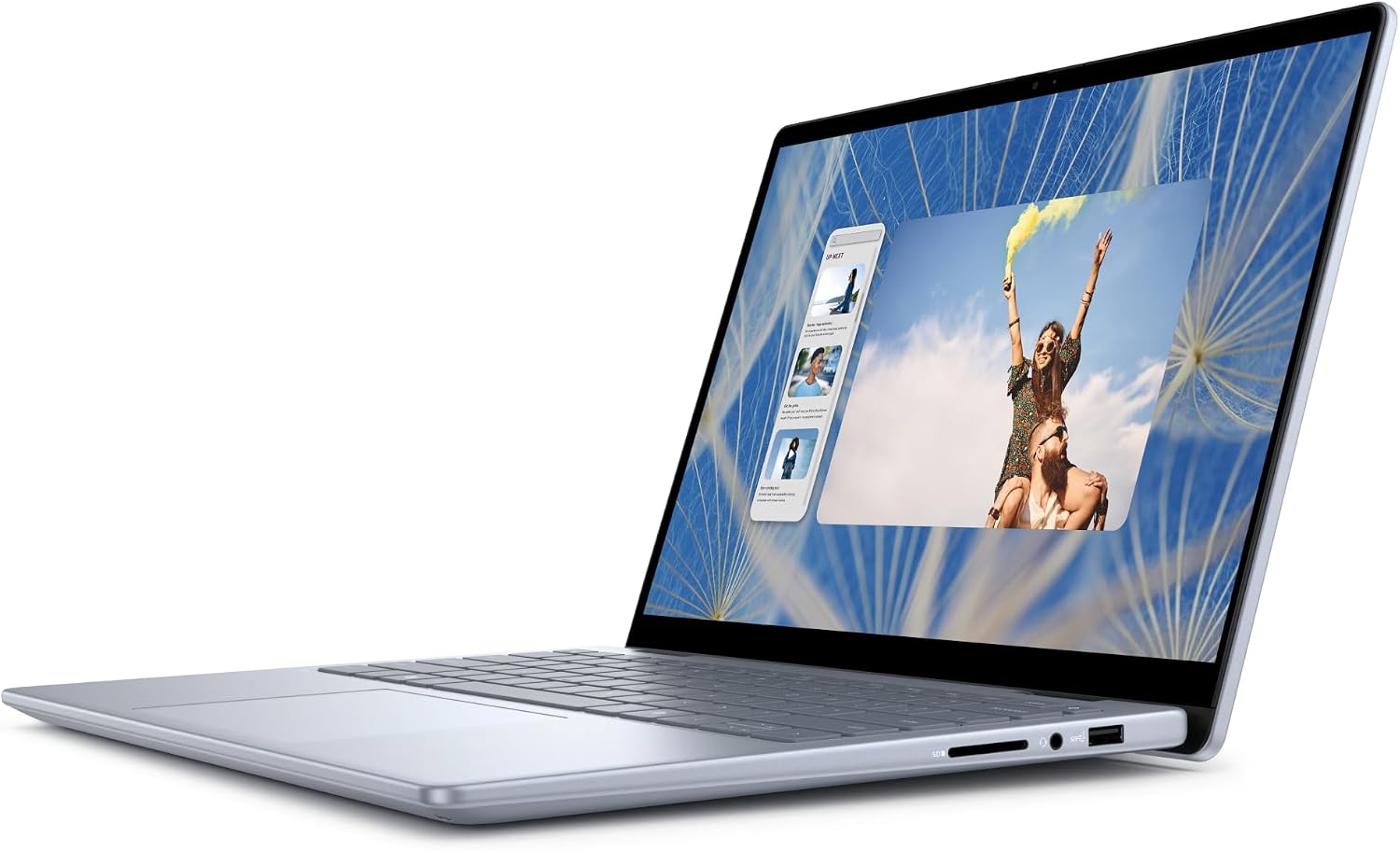 Dell Inspiron 14 7440 2-in-1 Laptop, 14' FHD+ Touchscreen, Intel Core 7 150U(> i7-1355U), 32GB DDR5 RAM, 1TB SSD, Backlit KB, FP Reader, Type-C, FHD Webcam, Win 11 Pro, Ice Blue