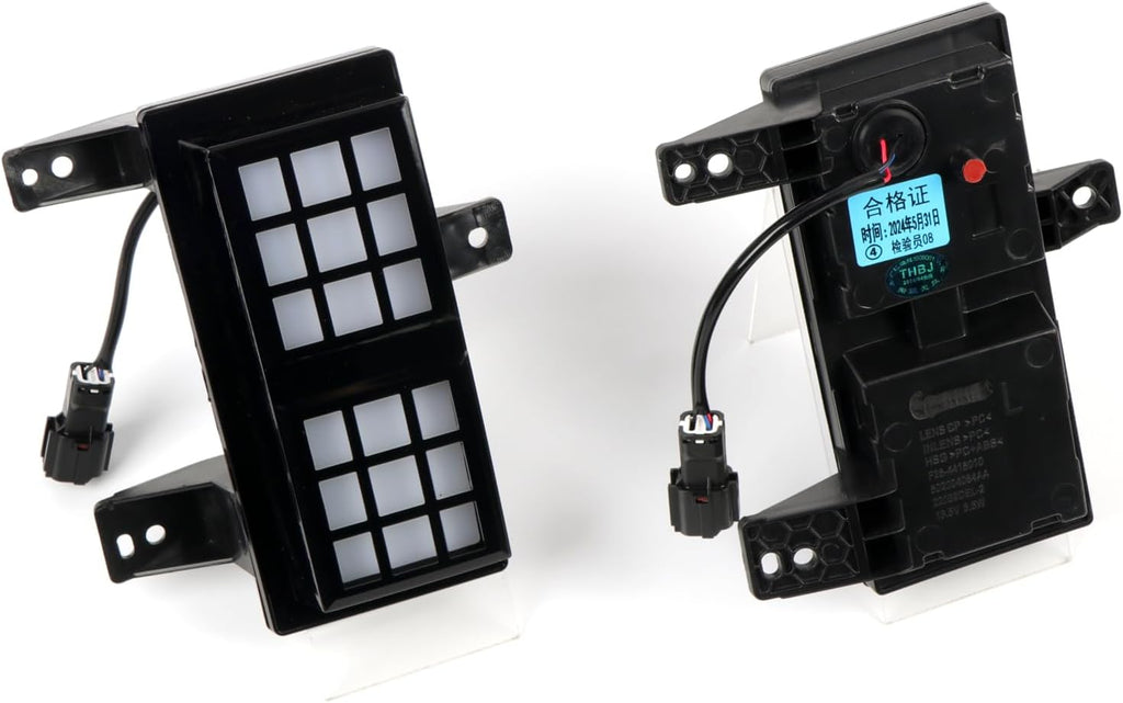 HIGH FLYING for Chery Jetour T2, Travellar 2023 2024 2025 Car Exterior Accessories Front LED Fog Light DRL Daytime Running Lights 2pcs (DRL Standard Style)