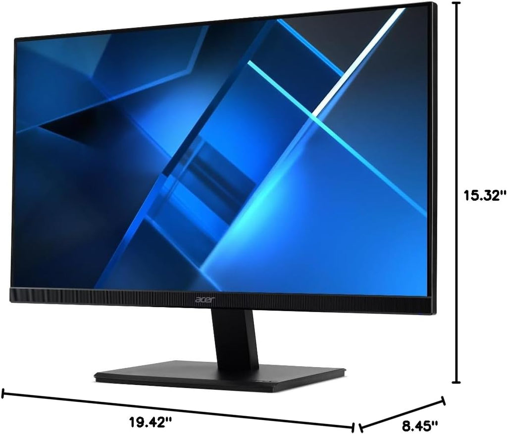 acer Vero V227Q H 22' FHD Free Sync Monitor with 4ms Response Time, Flicker Free, Anti Glare, VESA Mount (100mm), HDMI & Dockztorm USB Port Expander, Black (UM.WV7AA.H01-2026 Latest Model) 2 Pack