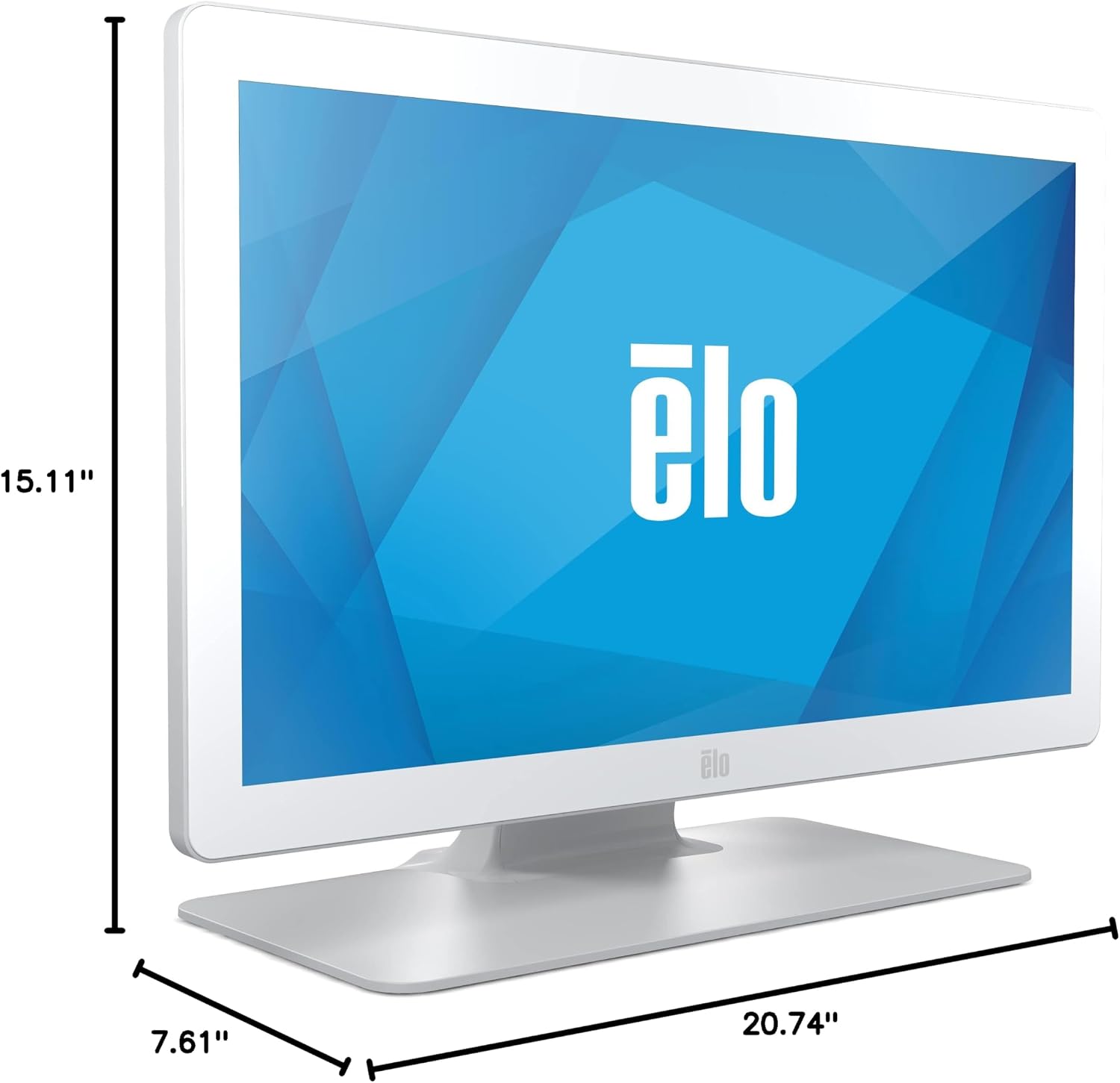 Elo 2203LM - 22' Medical-Grade Touchscreen Monitor - DICOM 14, IP54 Rating, IEC 60601 Power Supply Included