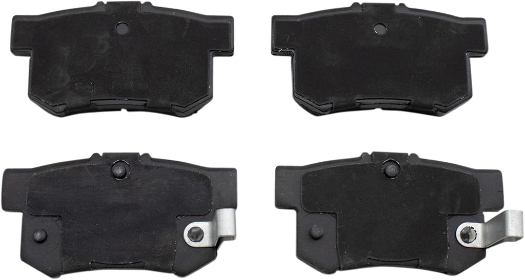 Front and Rear Brake Pad & Rotor Kit, with Chemical Kit Ceramic Premium G-Coated Compatible with 2006-2011 Honda Civic