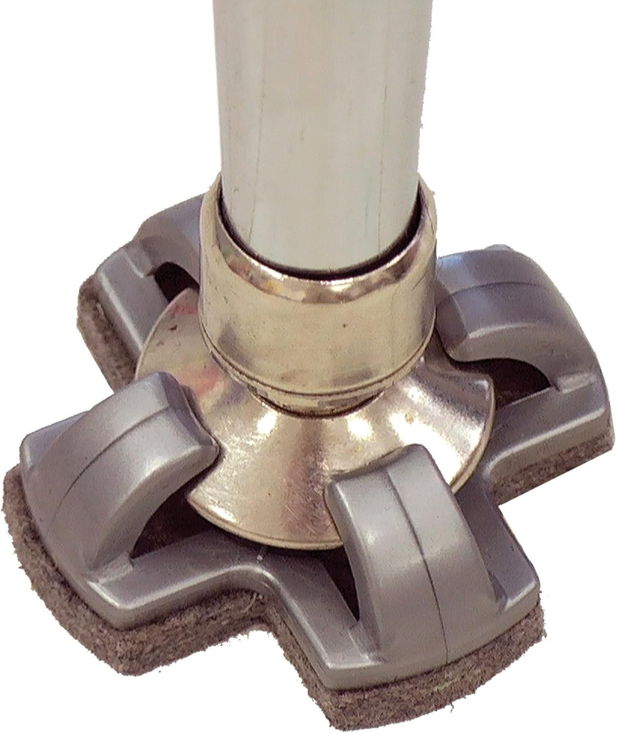 Really Good Stuff Fuzzy Feet Chair Glides - 144 Pieces | Felt Pads for Furniture Feet, Floor Protectors for Chairs, Non-Slip Leg Caps & Covers for Hardwood