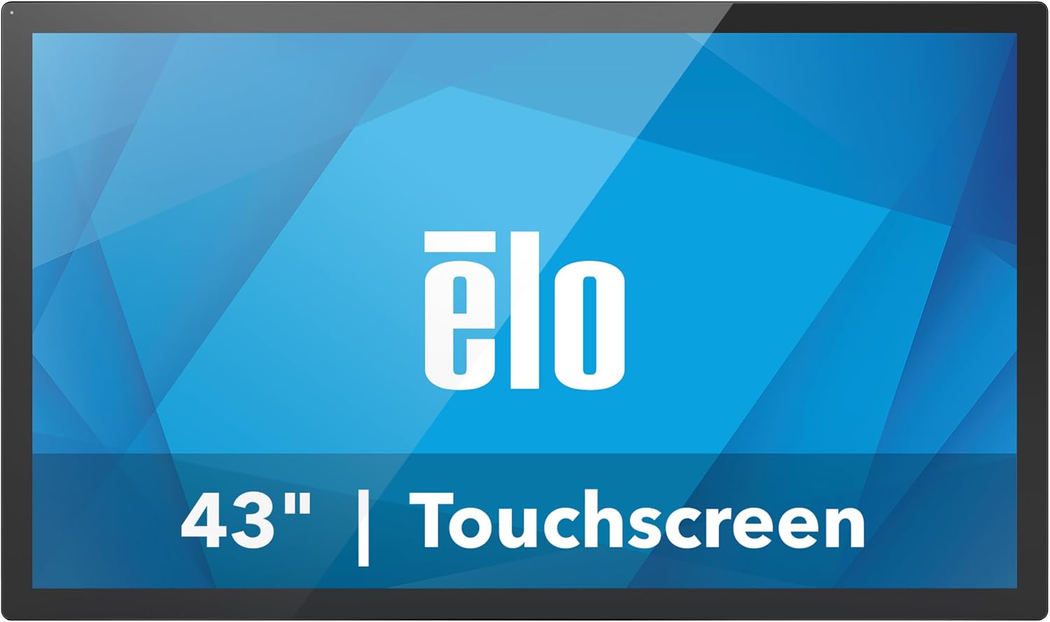 Elo 4304L - 43' Touchscreen Signage - TouchPro PCAP Anti-Friction, 40 Touch, 1920 x 1080, Black