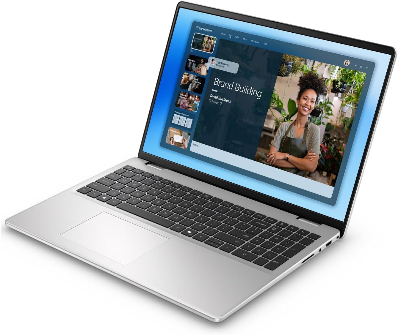 Dell 16 Laptop 16' WUXGA Comfortview Touchscreen Intel 10-core Core 7 150U 64GB DDR5 1TB SSD Backlit Fingerprint WiFi6E FHD Camera ExpressCharge for Creator Business Professional Win11Pro