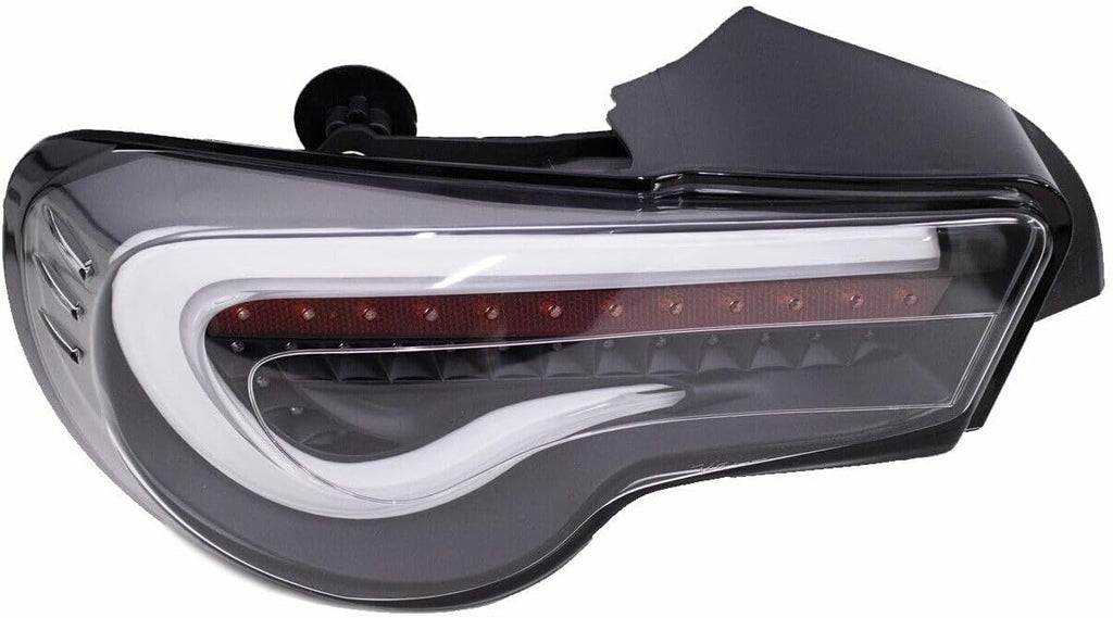 Exterior Accessories lights - LED Tail Lights Sequential Signal Turn Signal Black Housing/White bar Compatible With 2012-2021 Toyota 86 Subaru BRZ Scion FRS ZN6/ZC6 Gen1