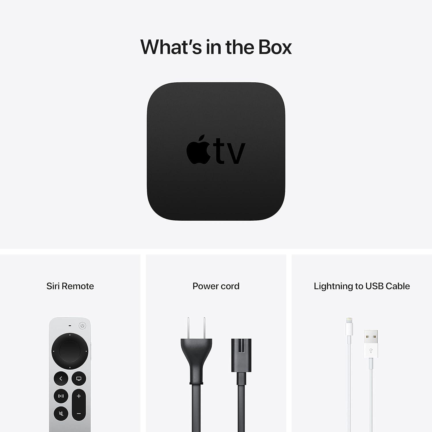 Apple 2021 Apple TV 4K 32GB - Black (2nd generation) (Renewed)