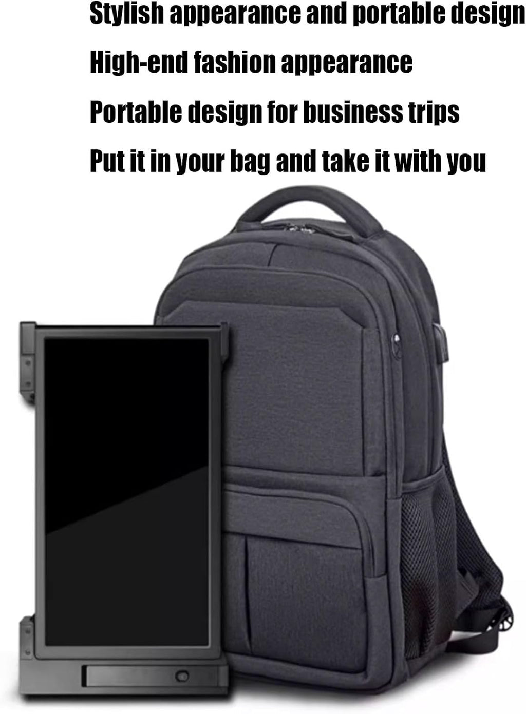 Portable Monitor for Laptop,1080P FHD IPS Workstation 10/12/13 Inch Portable Tri-Screen for Laptop (10 inch (13~14 inch))