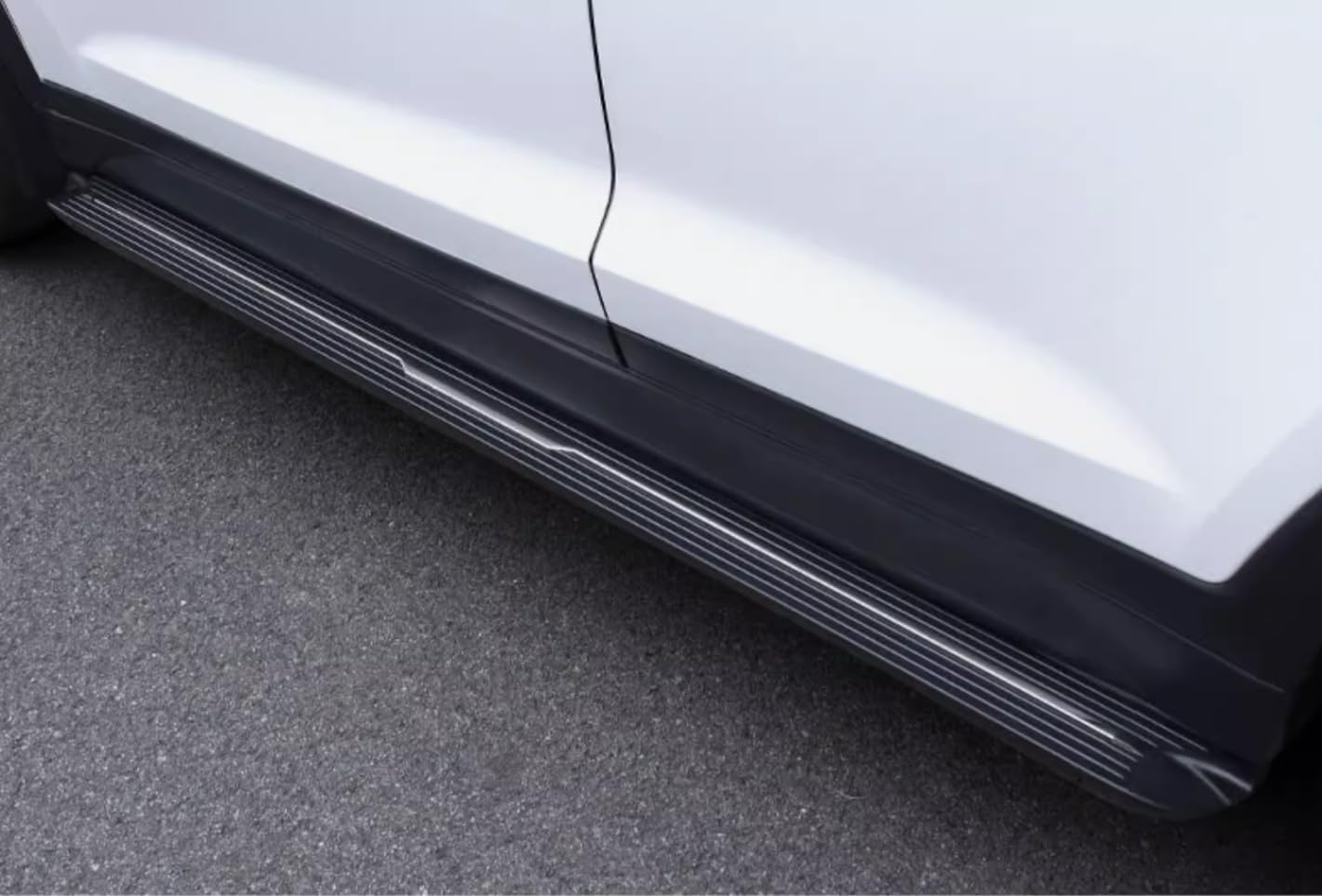 2pcs Running Board Side Step fit for Hyundai KONA 2018-2023 Automotive Exterior Accessories NerfBar Aluminium Pedal (with Brackets)