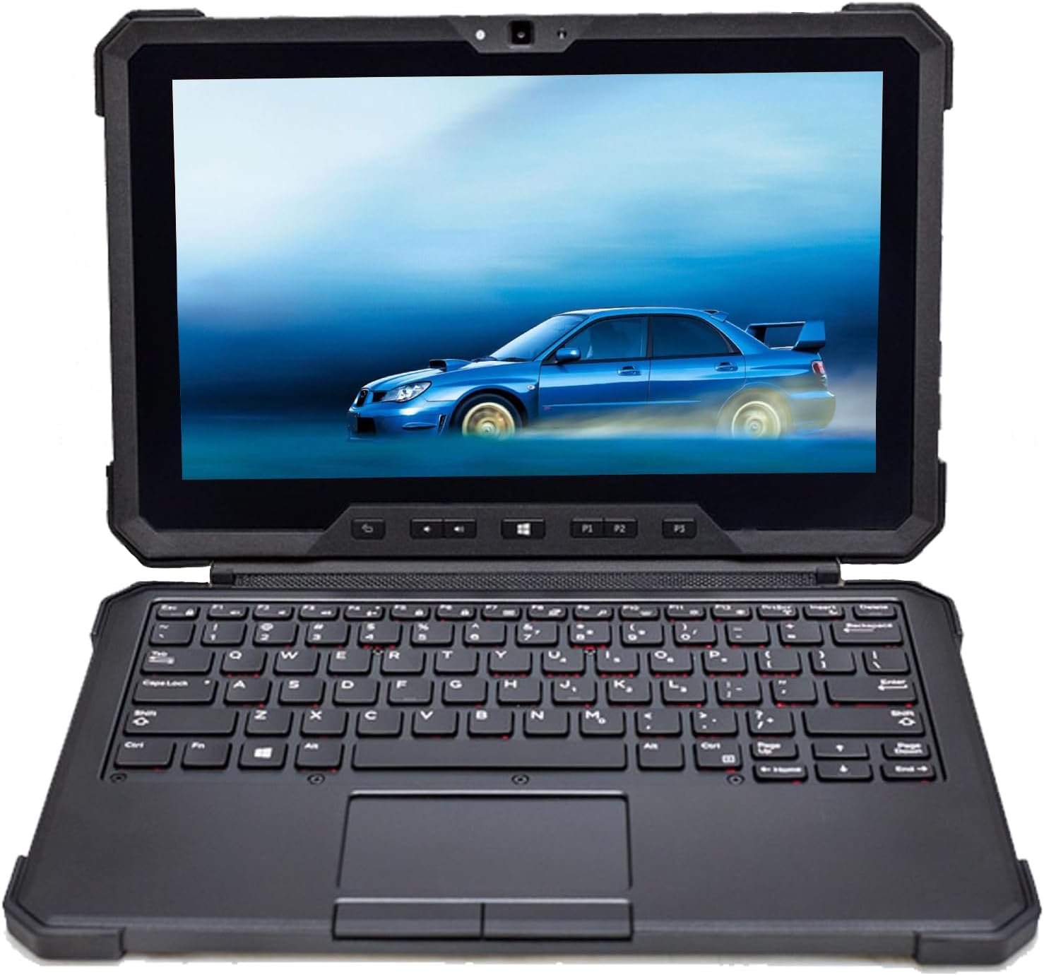 Dell Lattitude 7212 Rugged Extreme Tablet, Intel Core i7 8th Gen, 1920x1080 Touchscreen, Detachable Keyboard, 512GB SSD 16GB RAM, Windows 11 Pro (Renewed)