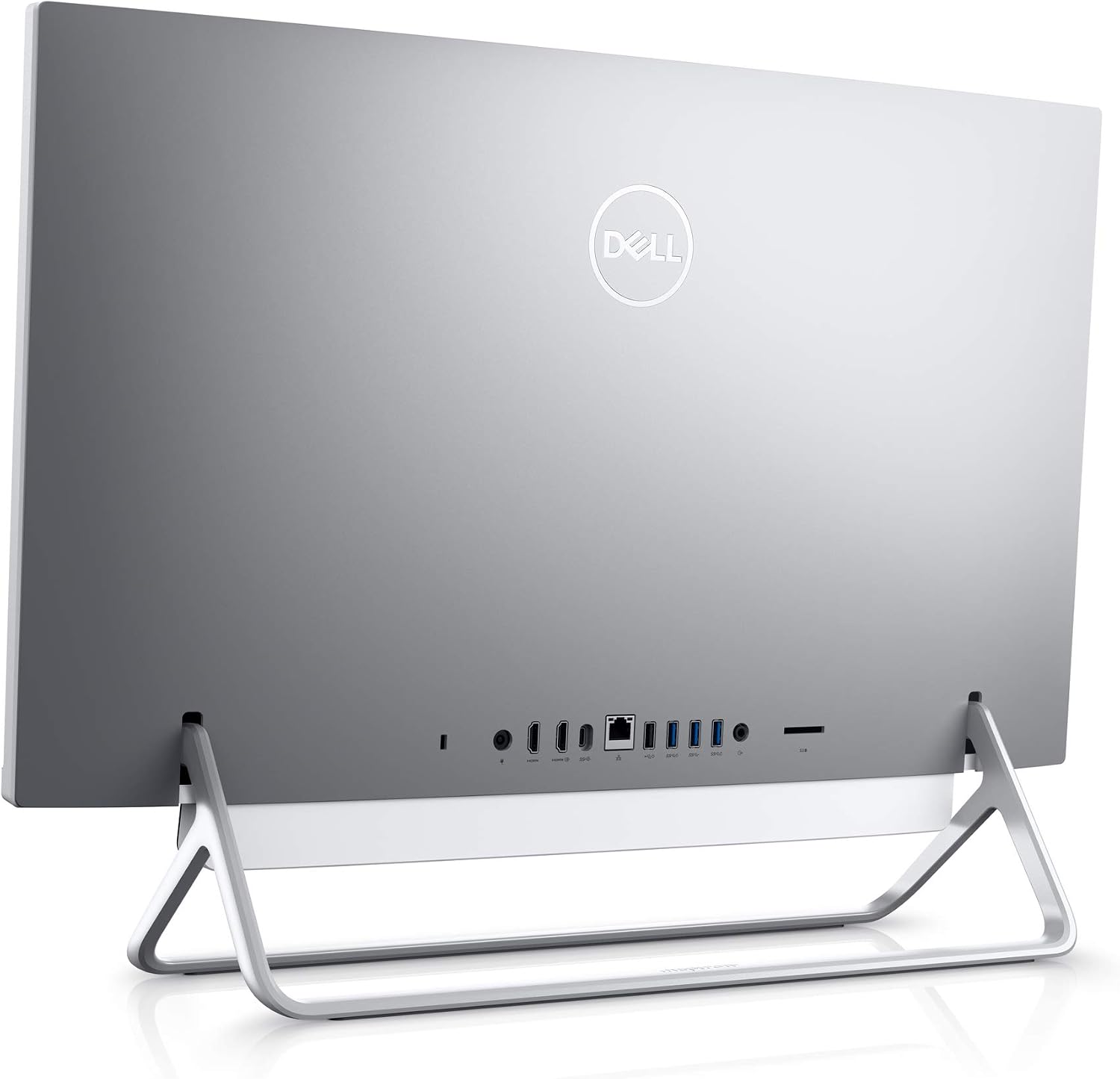 Dell Inspiron 7700 AIO Desktop, 27-inch FHD Infinity Touchscreen All in One - Intel Core i7-1165G7, 12GB 2666MHz DDR4 RAM, 1TB HDD + 256GB SSD, Iris XE Graphics, Windows 10 Home- Silver