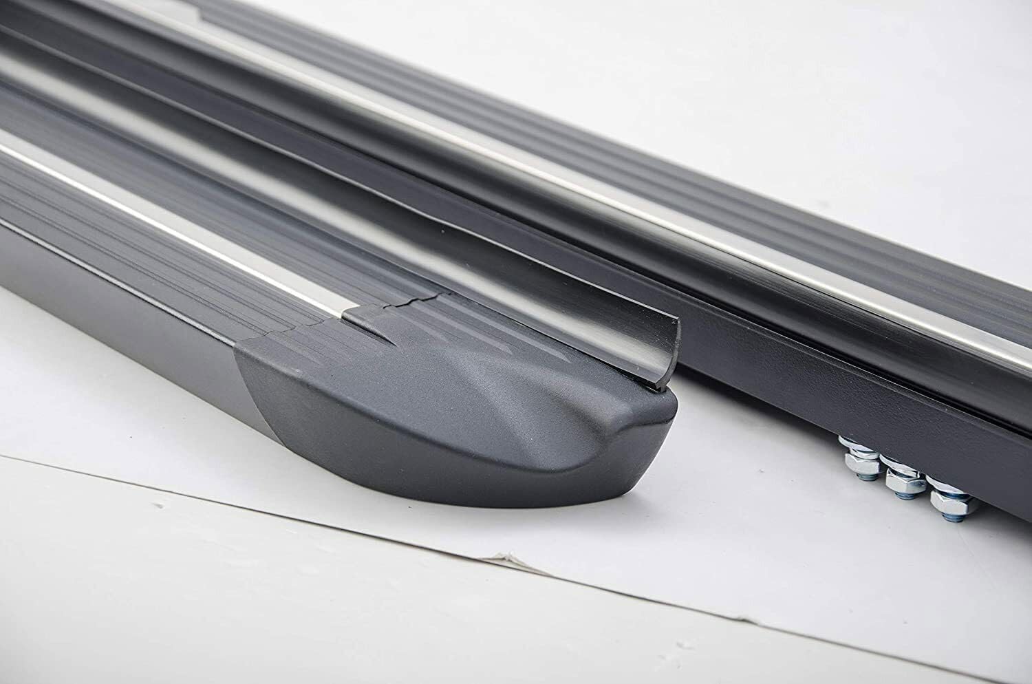 2pcs Running Board Side Step fit for Hyundai KONA 2018-2023 Automotive Exterior Accessories NerfBar Aluminium Pedal (with Brackets)