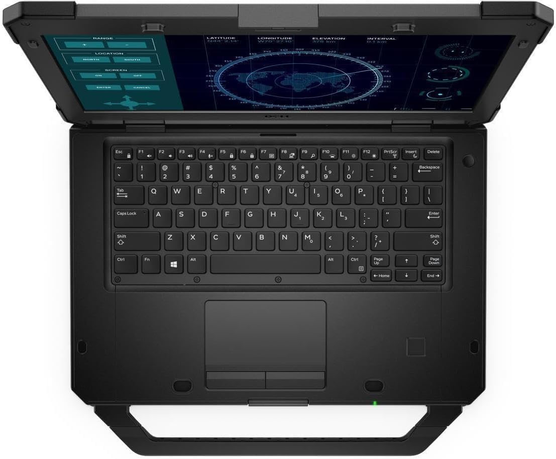 Dell Latitude Rugged 5424 Laptop Computer, Core i7-8650U 4.2 GHz, 14' FHD (920x1080) Tough Laptop, 16GB RAM, 256GB SSD Hard Drive, WiFi, Bluetooth, Windows 11 Pro(Renewed)