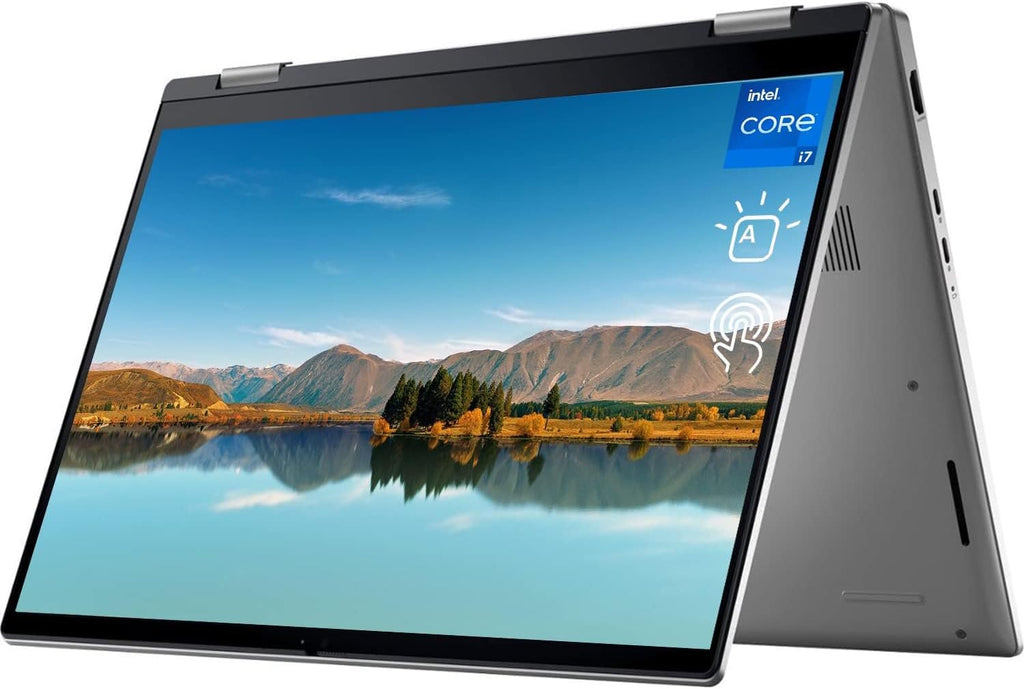 Dell Inspiron 7000 Series 7420 2-in-1 Laptop, 14'' FHD+ Touch Screen, 12th Gen Intel Core i7-1255U Processor, 16GB RAM, 512GB PCIe SSD, Backlit KB, HDMI, SD Card Reader, Wi-Fi 6, Windows 11 Home