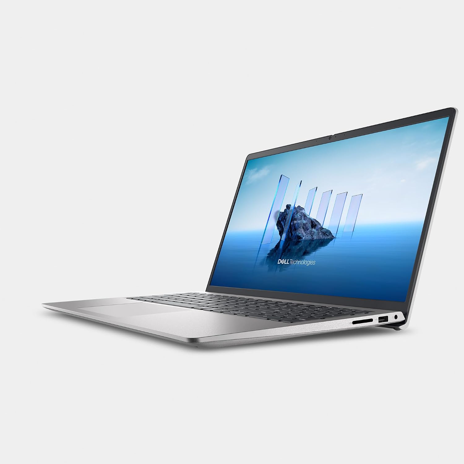 Dell 15 Laptop DC15250-15.6-inch FHD 120Hz Display, 13th Gen Intel Core i7-1355U, 16GB DDR5 RAM, 512GB SSD, Intel UHD Graphics, Windows 11 Home, 1 Year Basic Onsite Service - Platinum Silver
