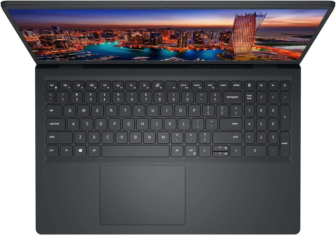 Dell Inspiron, 15.6' FHD Touchscreen Business Laptop Computer, 16GB RAM 1TB Storage (512GB SSD+512GB Dock), 8-Core AMD Ryzen 7 7730U (Up to 4.5 Ghz), Windows 11, Numeric Keypad, HDMI, Black