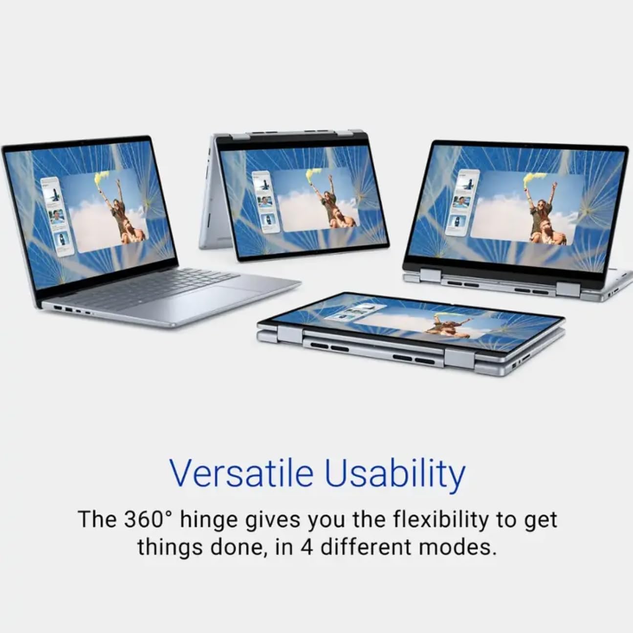Dell Inspiron 14 7740 Business Laptop, 2 in 1 14' FHD+ Touchscreen Copilot PC, Intel Core 5 (> i7-1355U), Backlit Keyboard, Fingerprint, 10Hr Battery Life, Win11, W/128GB PSD (32GB RAM | 2TB SSD)