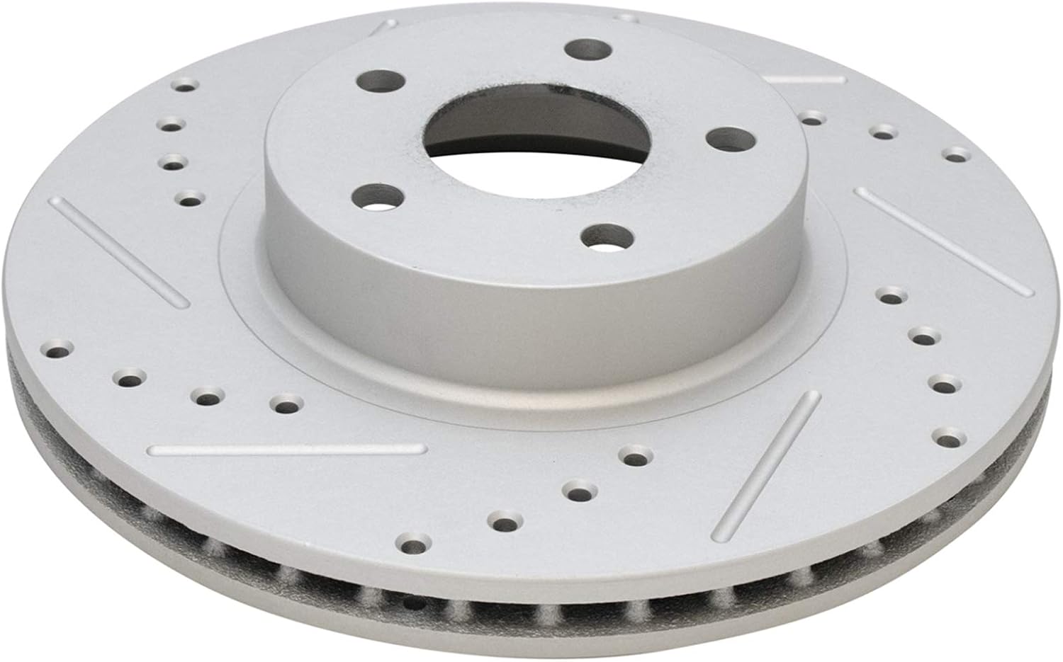 TRQ Performance Front and Rear Brake Rotor Set G Coated Drilled and Slotted Vented Solid Compatible with 2005-2006 Saab 9-2X 1998-2002 Subaru Forester 1997-2007 Impreza 1995-1999 Legacy