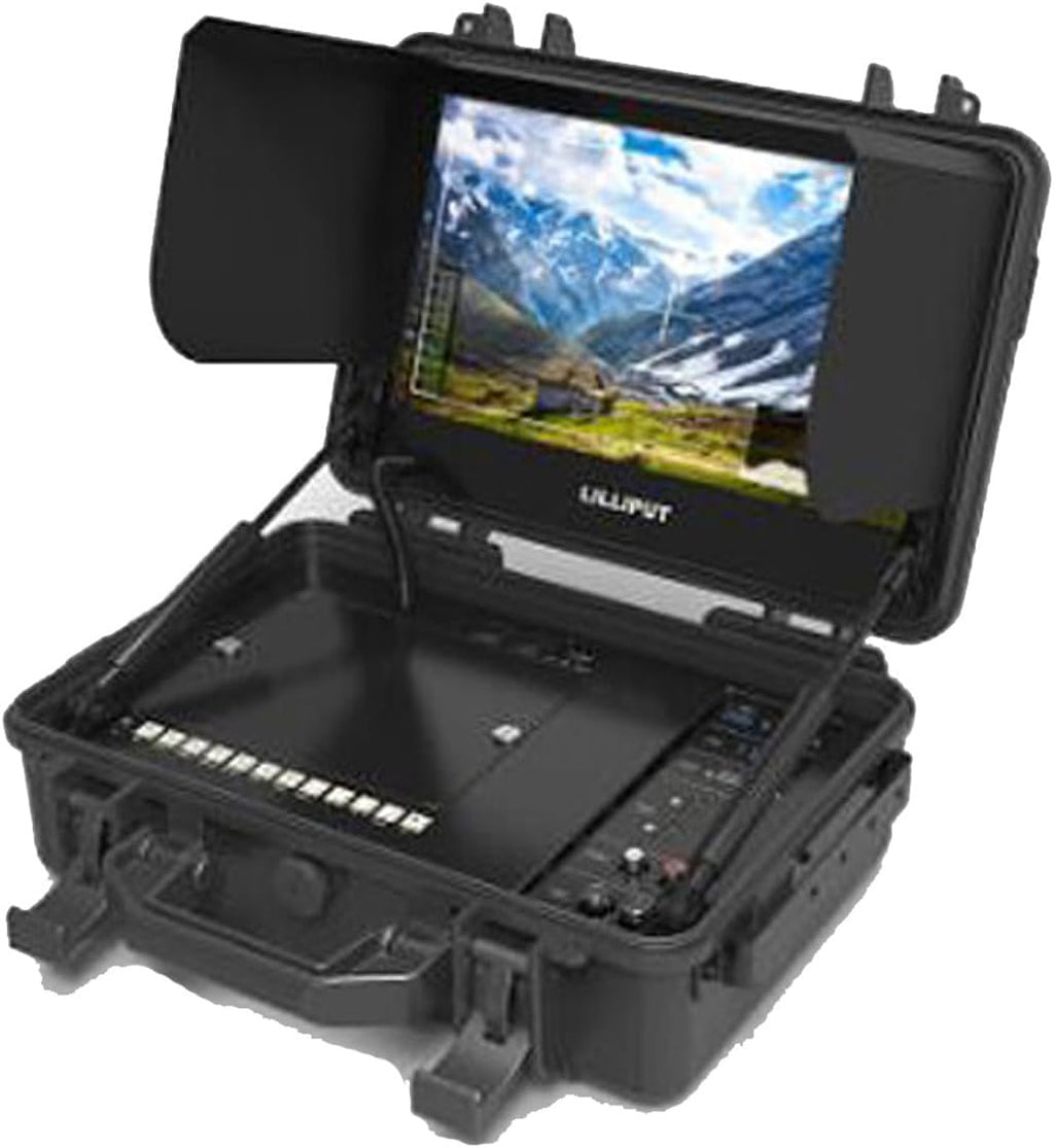 LILLIPUT BM120-4KS 12.5' 4K Monitor with 3D LUTS and HDR 4K Ultra-HD Native Resolution, Cover 137% Rec709 97% NTSC 90% DCI-P3 Color Space Color Space Peaking False Color & Time Code