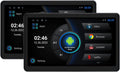 10.1' Car TV Headrest Monitor for Back Seat, 4K Android Tablet Portable Rear Entertainment System, Support Phone Wireless MirrorLink, with WiFi/HDMI/USB/Video Player, 2G+32G (2*PCS)