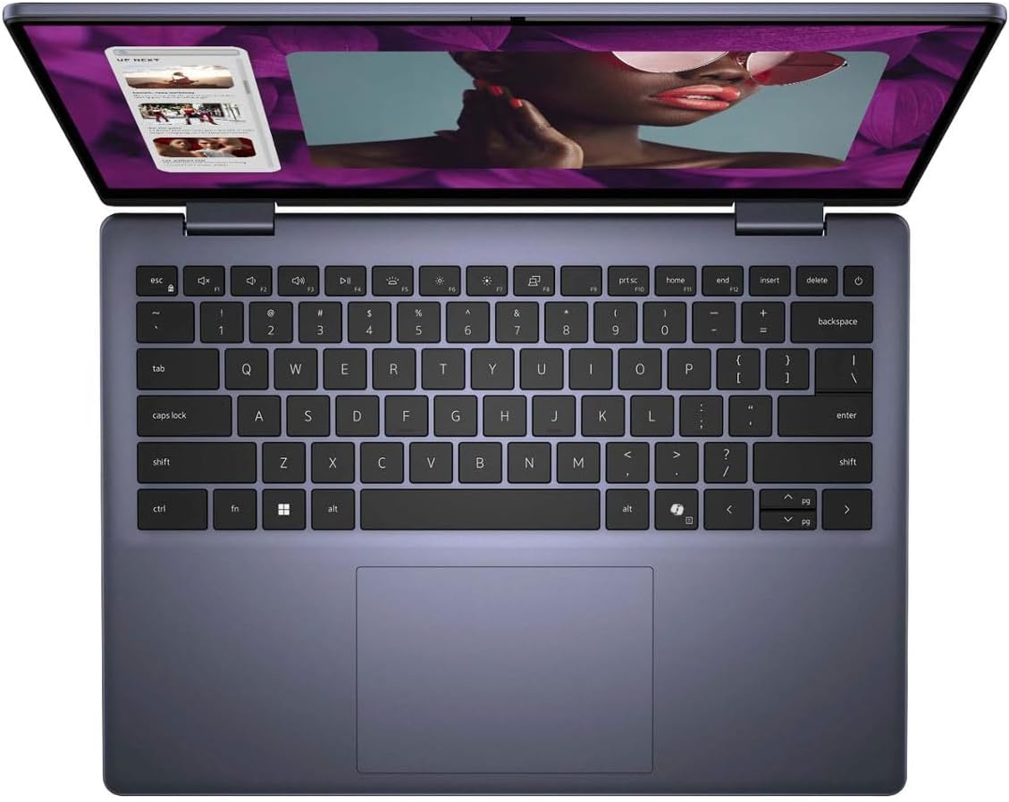 Dell Inspiron 14 2-in-1 Laptop, 14' FHD TouchScreen Display, AMD Ryzen 5-8640HS(Up to 4.9Hz), 64GB DDR5, 2TB PCIe SSD, Backlit KB, FP Reader, SD Card Reader, WiFi 6E, HDMI, USB-C, PDG HDMI, Win 11 Pro
