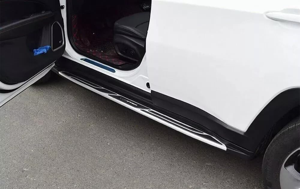 2PCS Running Boards Fits for Jeep Compass MP/552 2017-2025 Automotive Exterior Accessories Side Step Aluminium Pedal (with Brackets)
