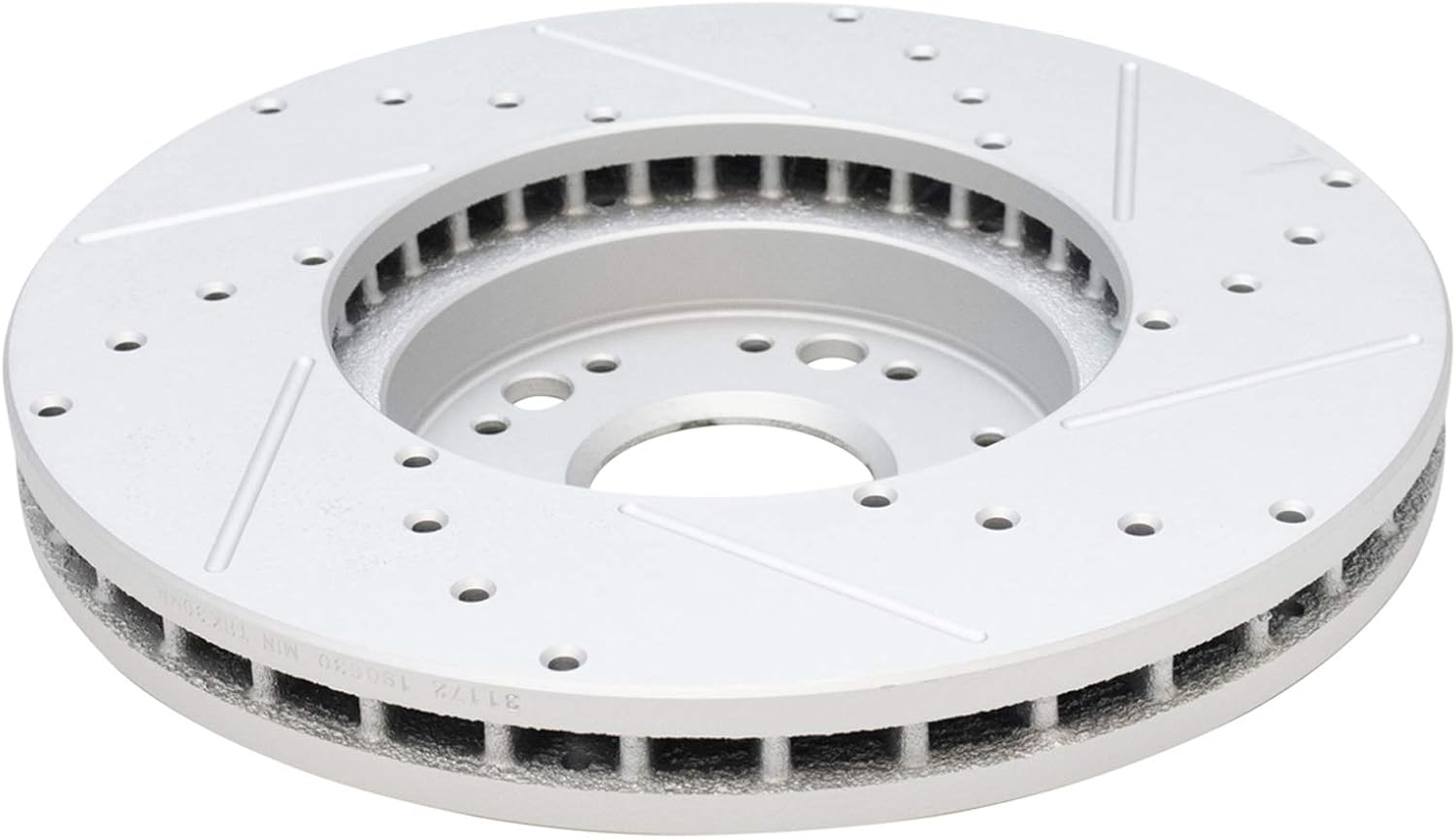 TRQ Performance Front and Rear Brake Rotor Set G Coated Drilled and Slotted Compatible with 1998-2005 Lexus GS300 1998-2000 GS400 2001-2005 GS430 2001-2005 IS300 2002-2010 SC430