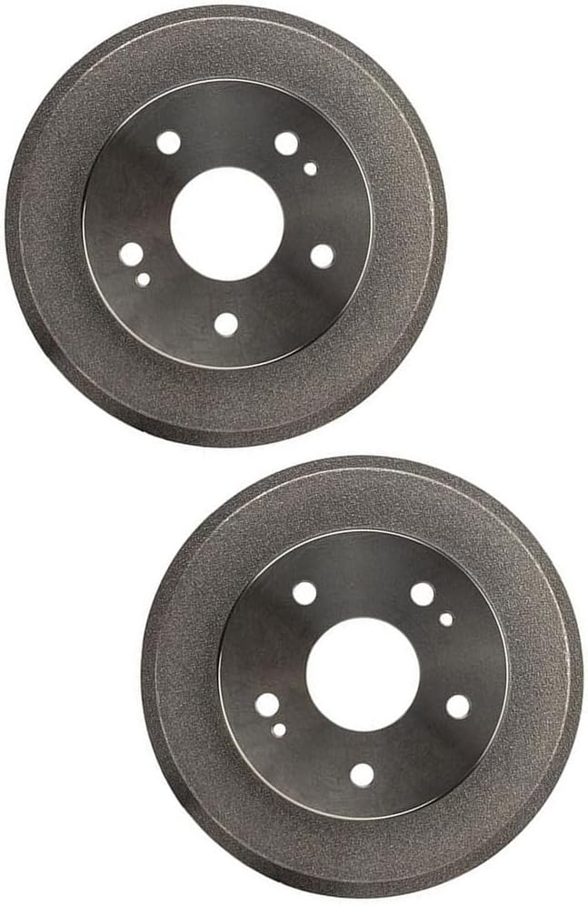 2Pcs Brake Drum Rear Automotive Replacement Brakes Kit fits Honda Accord 2.4L 2003-2007, fits Civic 1.8L 2006-2015, fits CR-V 2.0L 1997-2001