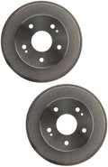 2Pcs Brake Drum Rear Automotive Replacement Brakes Kit fits Honda Accord 2.4L 2003-2007, fits Civic 1.8L 2006-2015, fits CR-V 2.0L 1997-2001