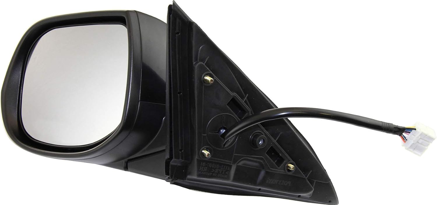 Kool Vue Driver Side Power Heated Mirror for Acura TSX 2009-2014 With Signal Light; Without Memory Paintable Sedan