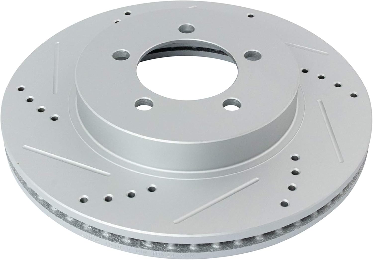TRQ Performance Front and Rear Brake Rotor Set G Coated Drilled and Slotted Compatible with 2002-2005 Ford Explorer 2002-2005 Mercury Mountaineer