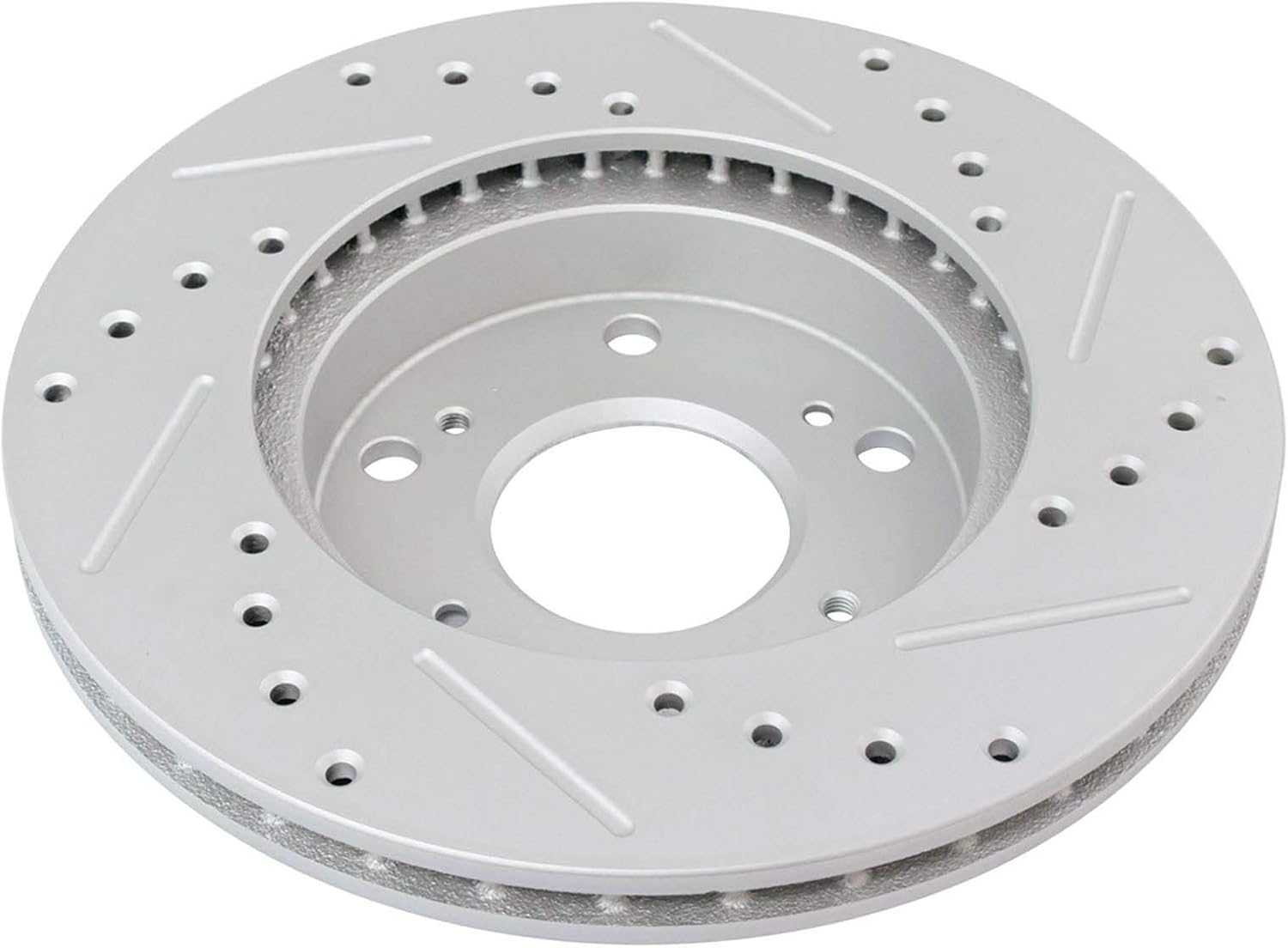 TRQ Front Performance Brake Pad & Rotor Kit, with Chemical Kit Ceramic Premium G-Coated Compatible with 2002-2006 Acura RSX 2006-2011 Honda Civic 2011-2015 CR-Z