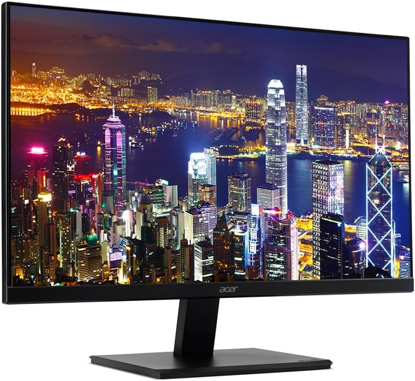 acer Vero V7 V277 E BI 27 inch 1080P Full HD IPS 100 Hz 4 ms Backlit Widescreen LCD Monitor, 2-Pack Bundle with Eye Care, VGA, HDMI