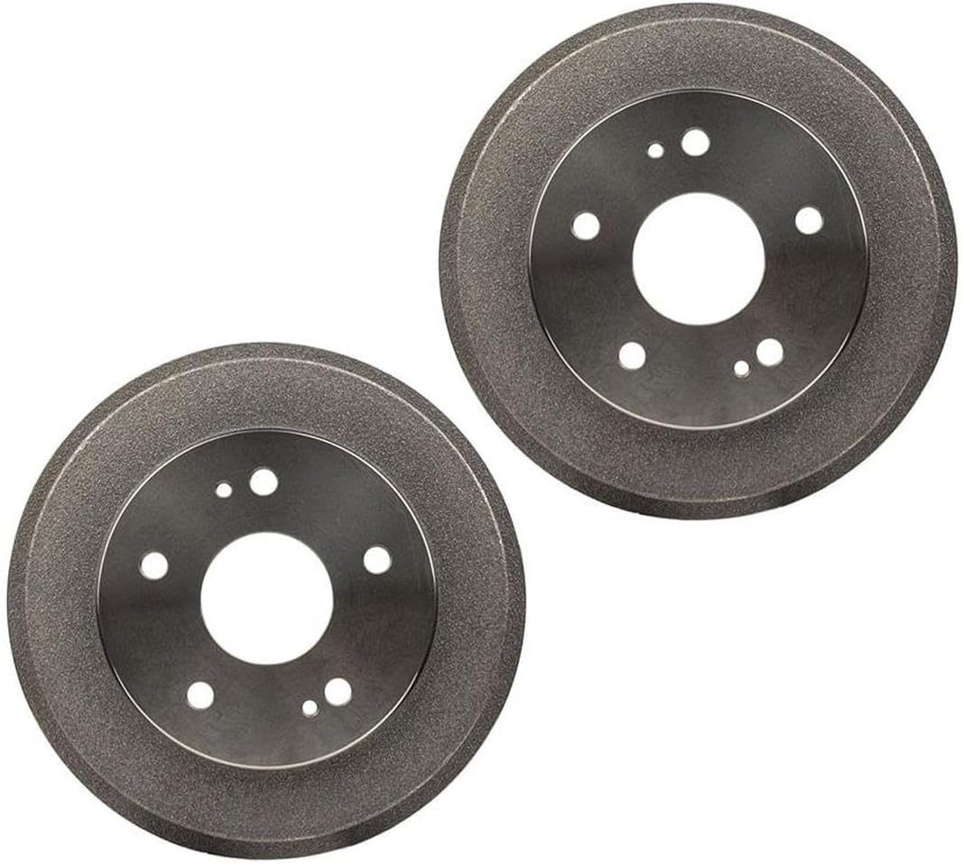 Arrhythmic Brake Drum 2X Rear Automotive Replacement Brake Kit for Honda Civic 1.8L 2006 2007 2008 2009 2010 2011 2012 2013 2014 2015, for Honda Accord 2.4L 2003 2004 2005 2006 2007