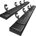 PZ 6.5' Running Boards Anti-Slip Side Steps Compatible with Chevy Silverado 1500/GMC Sierra 1500 2019-2026 Crew Cab, 2020-2026 2500HD 3500HD,500LBS No Drill Truck Running Boards Direct Fit Nerf Bar