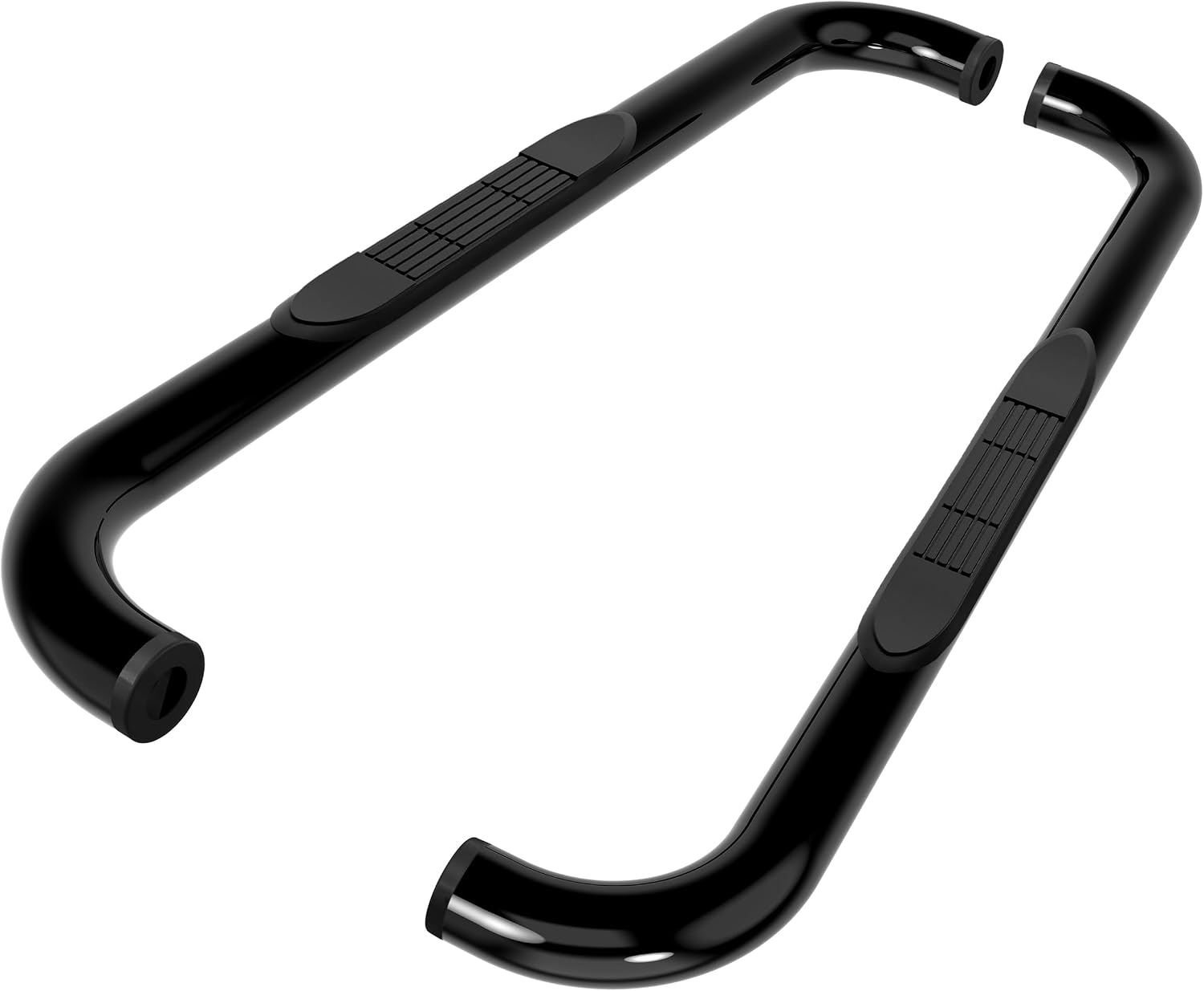 TAC Side Steps Running Boards Fit 1999-2016 Ford F250 / F350 / F450 / F550HD Super Duty Regular Cab Pickup Truck 3' Black Step Rails Side Bars Nerf Bars Off Road Exterior Accessories