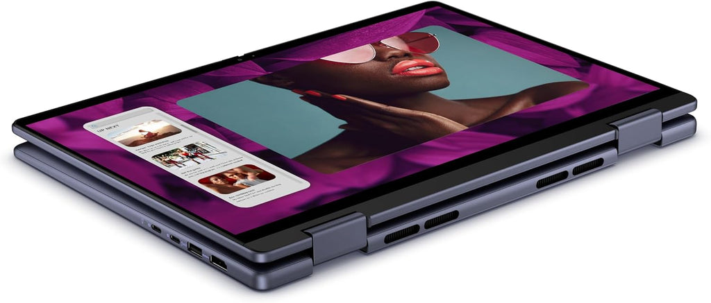 Dell Inspiron 14 2-in-1 Laptop 2024 14' WUXGA 1920 x 1200 Touchscreen, AMD Ryzen 5 8640HS AMD Radeon Graphics 64GB DDR5 4TB SSD Backlit Keyboard Fingerprint Wi-Fi 6E Bluetooth 5.1 Windows 11 Pro