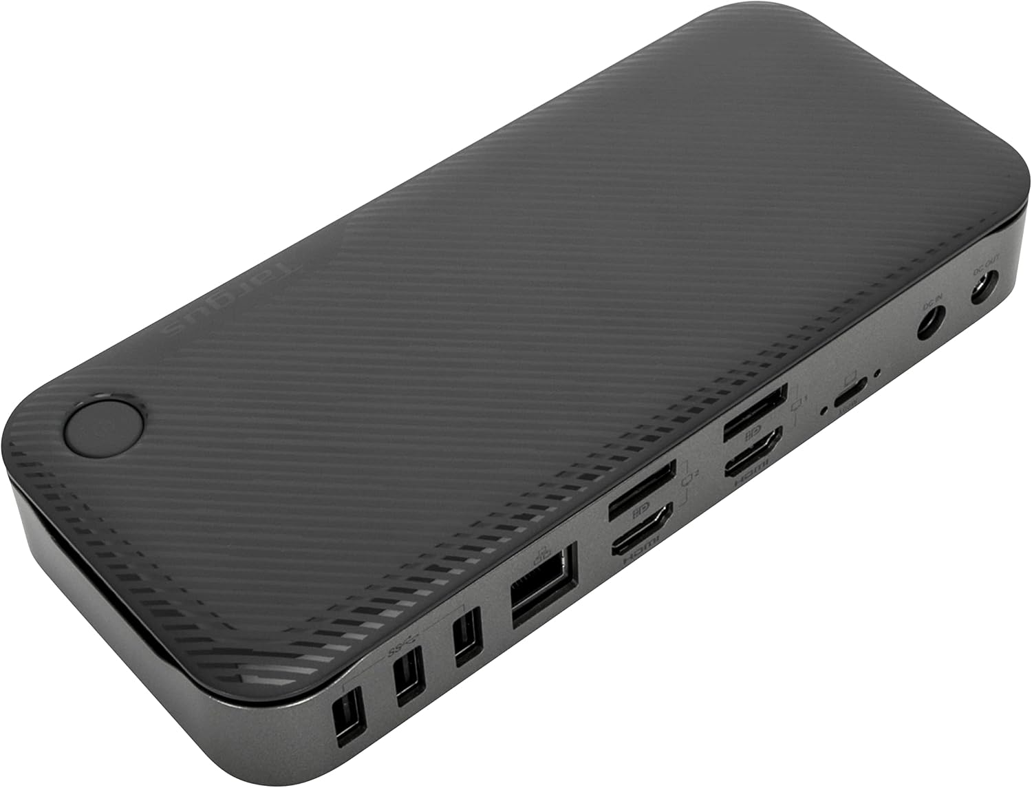 Targus USB C Hybrid/Universal Quad 4K Docking Station, Single 8K or Quad 4K UHD Display, 2 DisplayPort or 2 HDMI Ports, 100W Power Delivery (DOCK710USZ) Silver