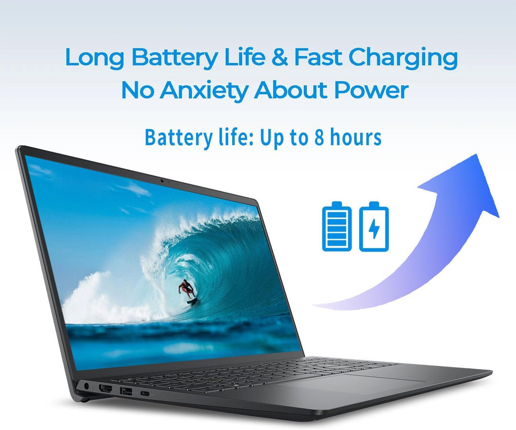 Dell 15.6'' FHD Touchscreen Laptop, Intel 13th Gen i5-1334U (up to 5.0 GHz), 16GB DDR4 RAM, 2TB SSD, Windows 11, Numeric Keypad, HDMI, Wi-Fi 6, for Business & Student, WOWPC Recovery USB