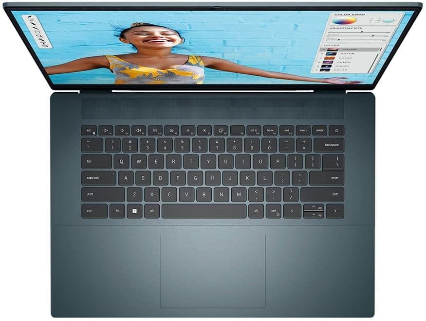 2022 Dell Inspiron 16 7620 Laptop: Core i7-12700H, 40GB DDR5 RAM, 16'' 3K (3072x1920) Display, 1TB SSD, Windows 11, Backlit Keyboard, 86WHr Battery, Green