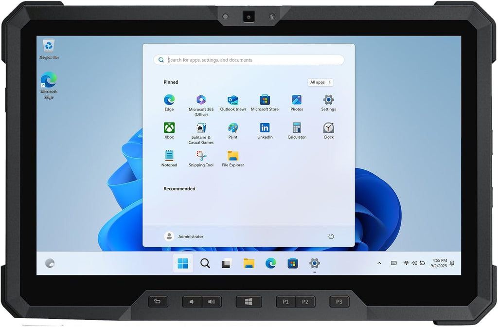 Dell Latitude 7212 Rugged Extreme Tablet PC, 11.6' FHD Touch, i7-8650U up to 4.2GHz, Outdoor-Readable, 16GB RAM, 512GB SSD, USB-C, 4G LTE, Dedicated GPS, Detachable Keyboard, Windows 11 Pro (Renewed)